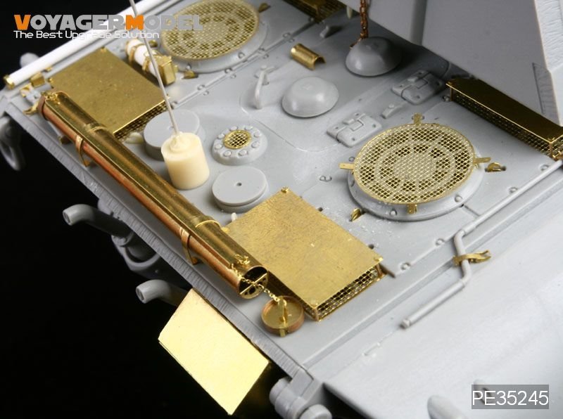 Voyager Model PE35245 WWII German E-100 for TRUMPETER 00384 1/35 – zdjęcie 7