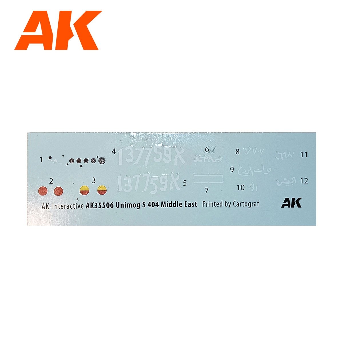 AK Interactive AK35506 UNIMOG S 404 MIDDLE EAST 1/35 – zdjęcie 15