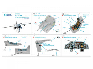 Quinta Studio QD72088 Su-24M 3D-Printed &amp;amp; coloured Interior on decal paper (Trumpeter) 1/72 – zdjęcie 2
