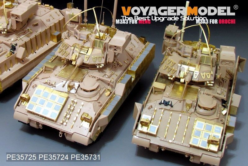 Voyager Model PE35725 Modern US Army M3A3 BRADLEY ERA set (For MENG SS-006/OROCHI IM001 IM002) 1/35 – zdjęcie 5