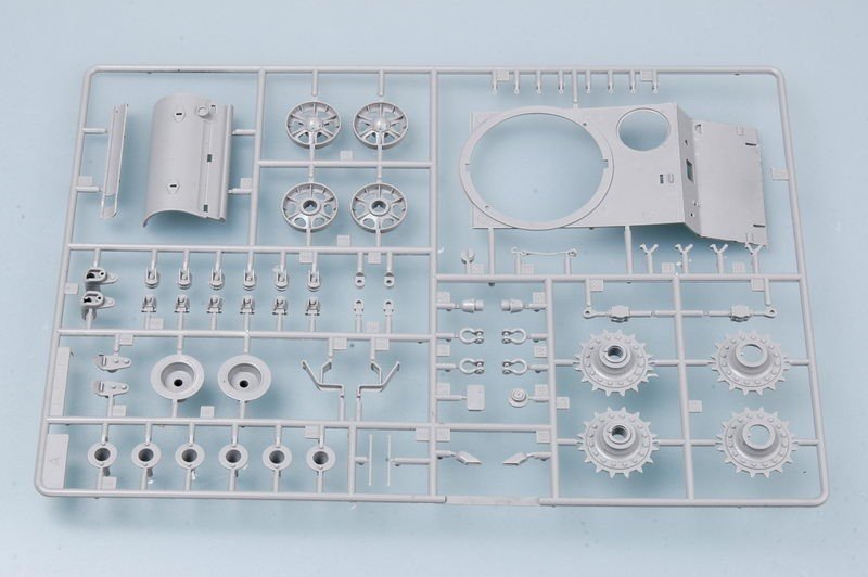 Trumpeter 00367 German Pz.Kpfm KV-2 754(r) Tank 1/35 – zdjęcie 6