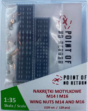 Point of no Return 3523022 Nakrętki motylkowe M14 i M16 / M14 and M16 wing nuts 1/35 – zdjęcie 13