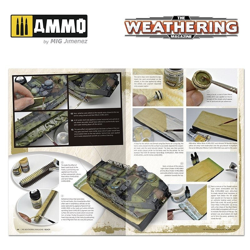 AMMO of Mig Jimenez 4530PL The Weathering Magazine 31 - PLAŻA (Polski) – zdjęcie 6