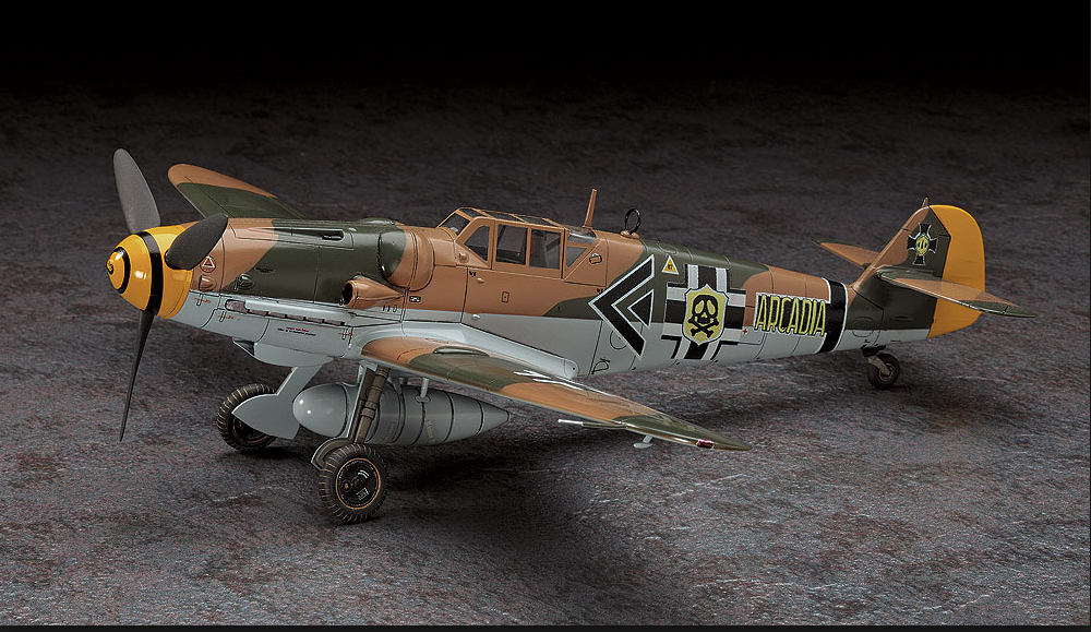 Hasegawa ST31 MESSERSCHMITT Bf109F-4 TROP 1/32 – zdjęcie 2