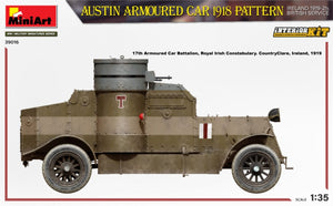 MiniArt 39016 AUSTIN ARMOURED CAR 1918 PATTERN. IRELAND 1919-21. BRITISH SERVICE. INTERIOR KIT 1/35 – zdjęcie 6