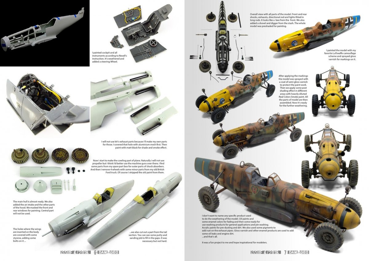 ABTEILUNG 502 ABT707 - Damaged Issue 04 - Weathered &amp;amp; Worn Models Magazine – zdjęcie 2