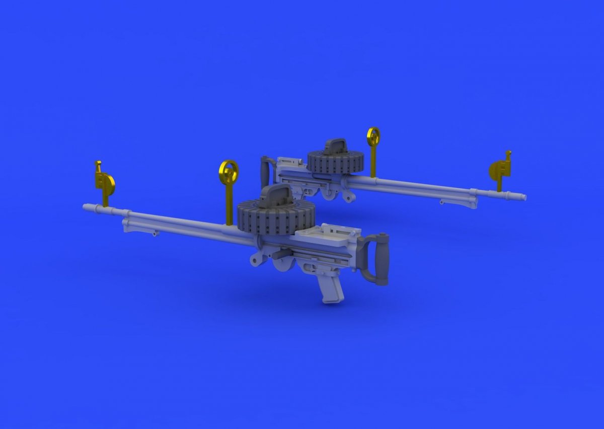 Eduard 632054 Lewis Mk. III WW1 gun 1/32 Hasegawa – zdjęcie 3