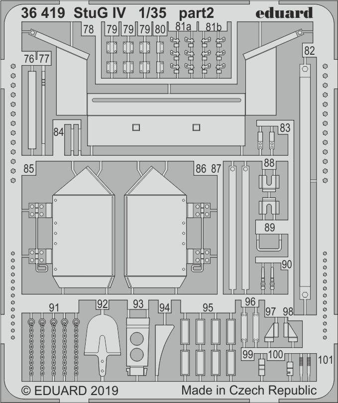 Eduard BIG3596 StuG IV 1/35 ACADEMY – image 2