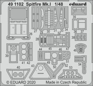 Eduard 491102 Spitfire Mk. I 1/48 AIRFIX – zdjęcie 2