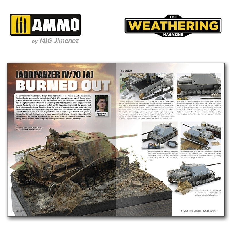 Ammo of Mig 4532-EN The Weathering Magazine Issue 33: BURNED OUT (English) – immagine 8