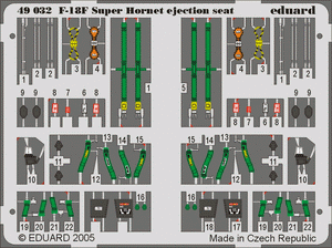 Eduard 49032 F/ A-18F ejection seat 1/48 Hasegawa