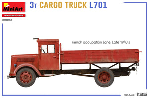 MiniArt 38082 3T CARGO TRUCK L701 1/35 – zdjęcie 4