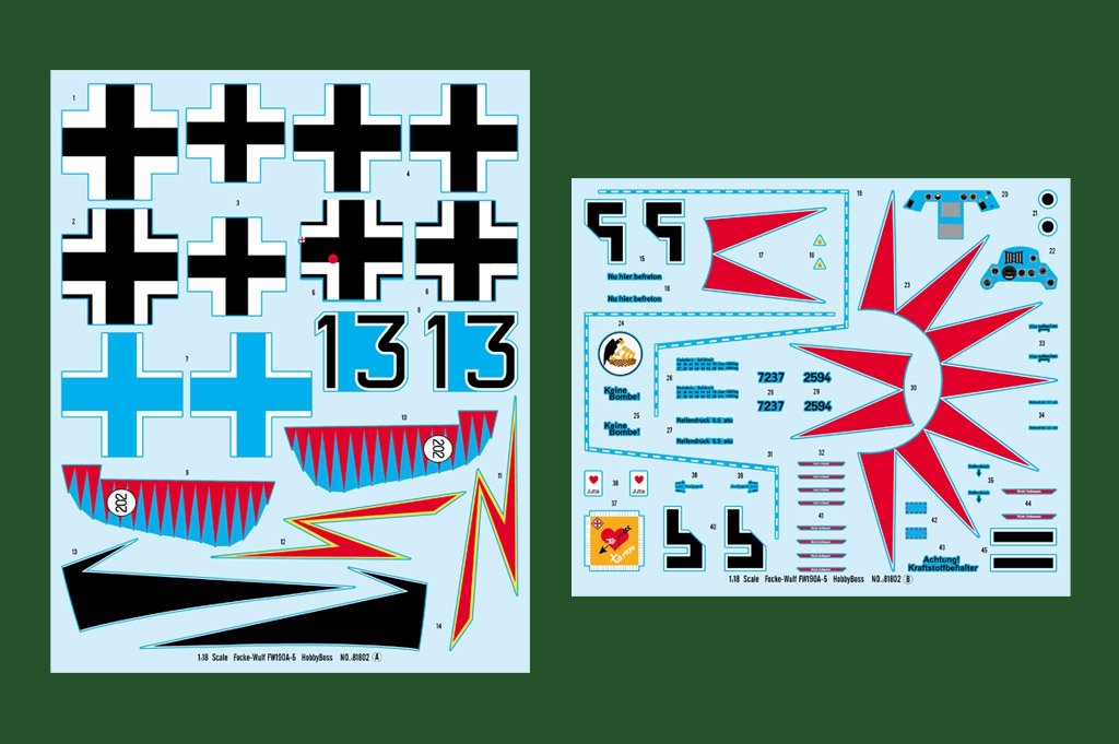 Hobby Boss 81802 Focke-Wulf FW190A-5 1/18 – zdjęcie 3