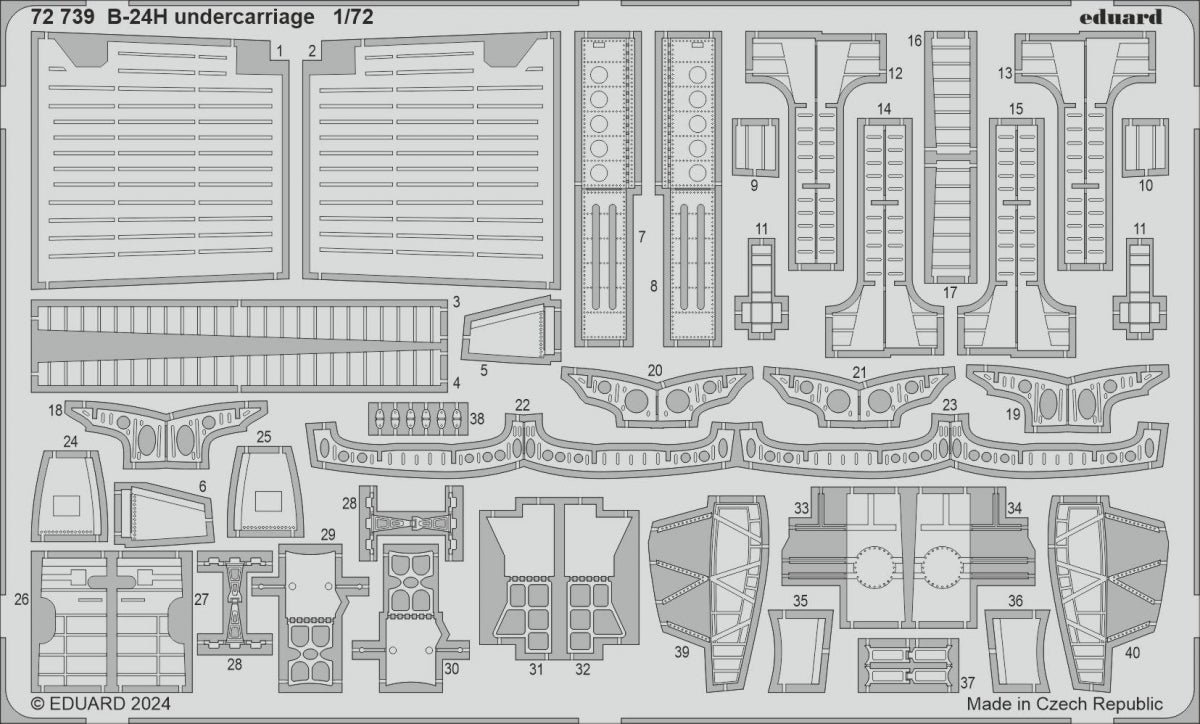 Eduard BIG72183 B-24H AIRFIX 1/72 – image 3