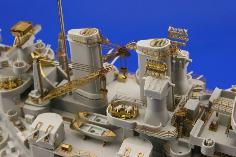 Eduard 53018 USS BB-55 North Carolina 1/350 Trumpeter – zdjęcie 21