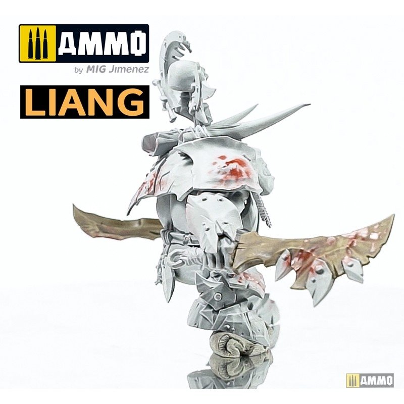 Liang 0005 Splashes Blood Effects Airbrush Stencils – zdjęcie 9