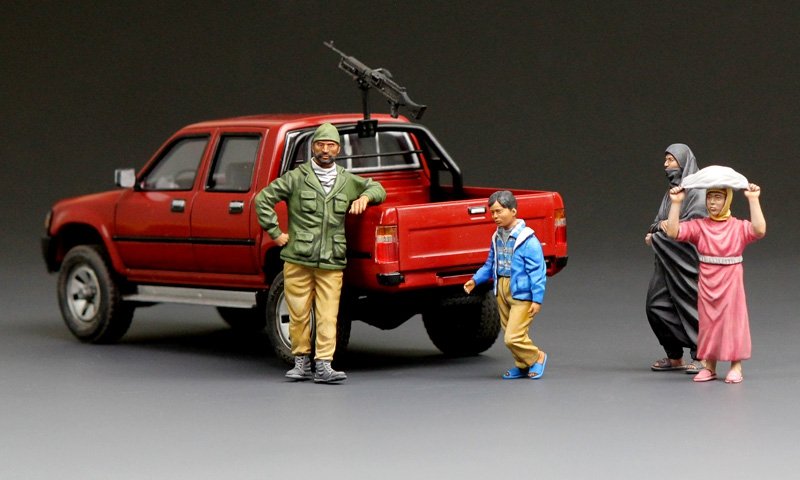 Meng Model HS-001 Middle Easterners (4 figures) 1/35 – Bild 2