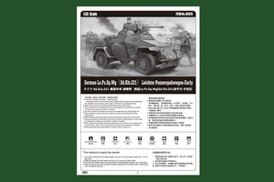 Hobby Boss 83813 German Le.Pz.Sp.Wg (Sd.Kfz.221) Leichter Panzerspahwagen-Earl 1/35 – image 2