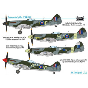 Sword 72097 Supermarine Spitfire FR Mk.XIV E 1/72 – zdjęcie 2