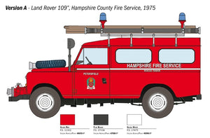Italeri 3660 LAND ROVER FIRE TRUCK 1/24 – zdjęcie 6