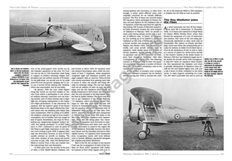 Kagero 3065 Gloster Gladiator Mk I and II (And Sea Gladiator) EN – zdjęcie 2