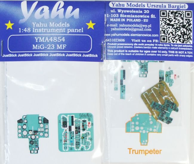 Yahu YMA4854 MiG-23MF (Trumpeter) 1/48