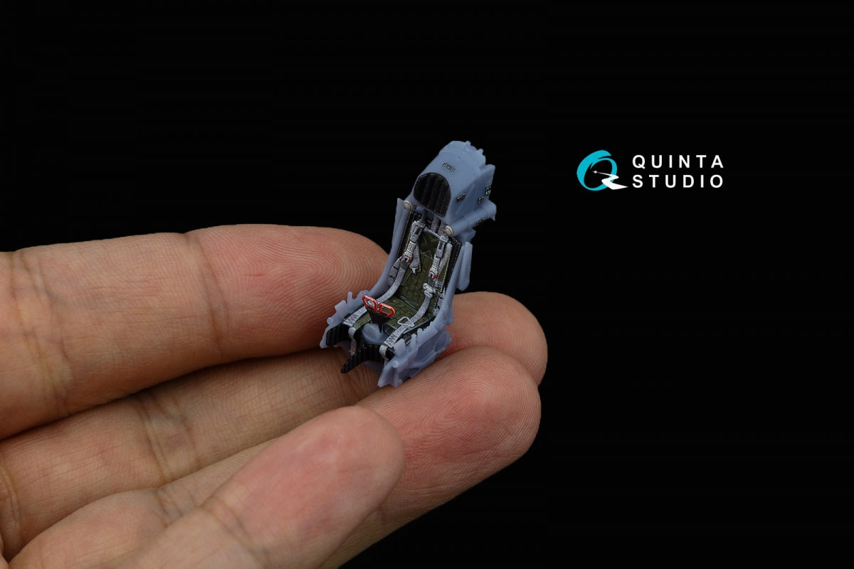 Quinta Studio QR+48061 K-36DM Series2 (early) ejection seat (for MiG-29, MiG-31, Su-27, Su-33 aircraft until 2007) (All kits) 1/48 – zdjęcie 7