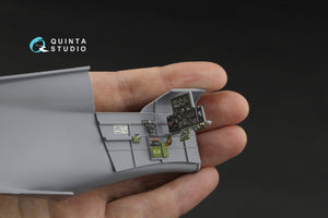 Quinta Studio QD32255 Curtiss H-75 Hawk 3D-Printed &amp;amp; coloured Interior on decal paper (Special Hobby) 1/32 – zdjęcie 3