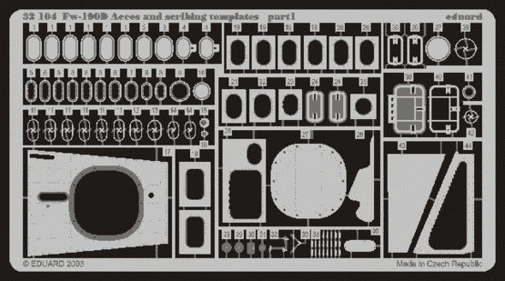 Eduard BIG3201 Fw 190D 1/32 Hasegawa – image 3