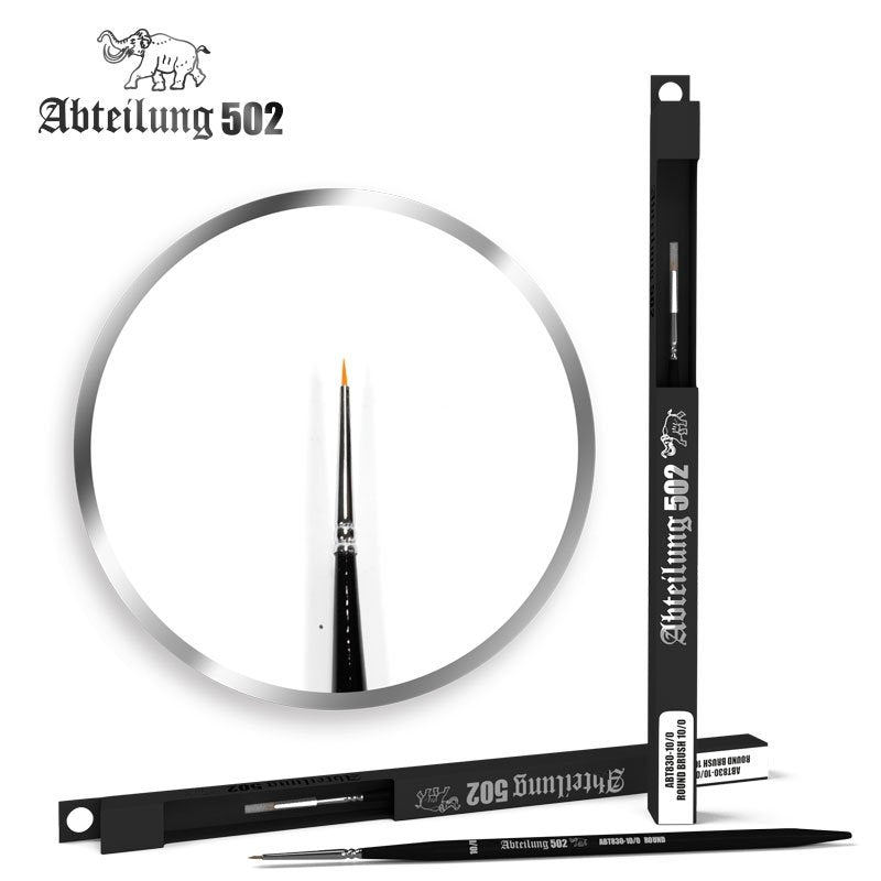 502 Abteilung ABT830-10/0 Round Brush 10/0