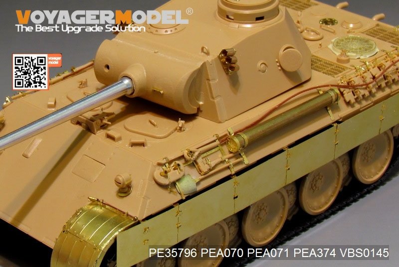Voyager Model PEA374 WWII German Panther A/D Schurzen For TAMIYA 1/35 – zdjęcie 2