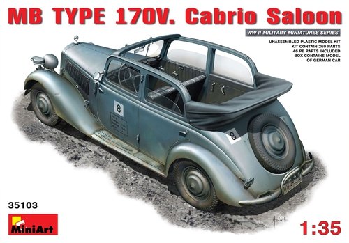 MiniArt 35103 MB YPE 170V. CABRIO SALOON 1/35