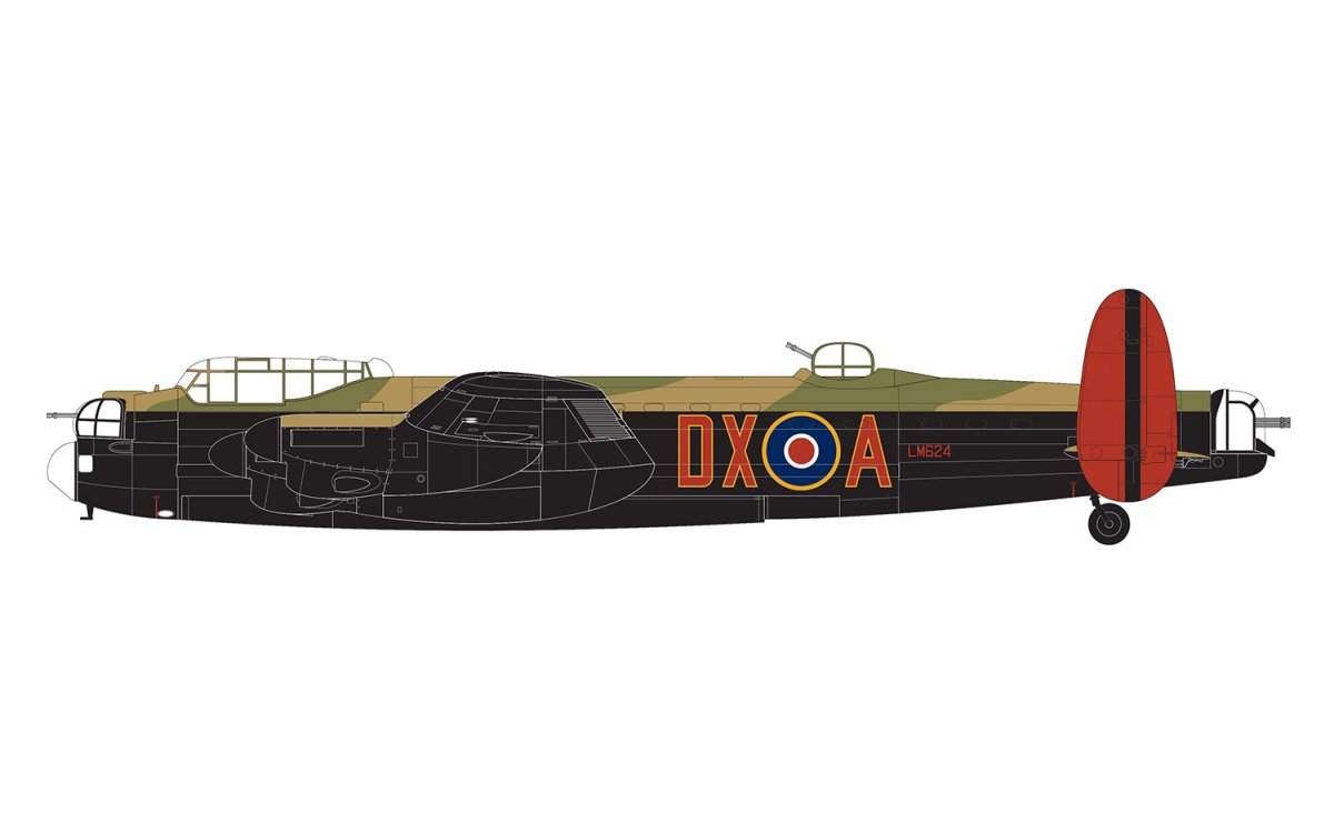 Airfix 08013A Avro Lancaster B.I(F.E.)/B.III 1/72 – zdjęcie 3