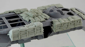 Panzer Art RE35-693 Sandbags armor for Ukrainian BTR-80 1/35 – image 5