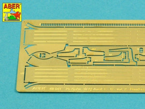 Aber 48041 Pz.Kpfw..38 (t) Ausf. E/F/G Niemiecki czołg Pz.38 (t) cz.2-błotniki / German tank Pz.Kpfw. 38 (t) Ausf.. E/F/G Vol.2-Fenders 1/48 – zdjęcie 2