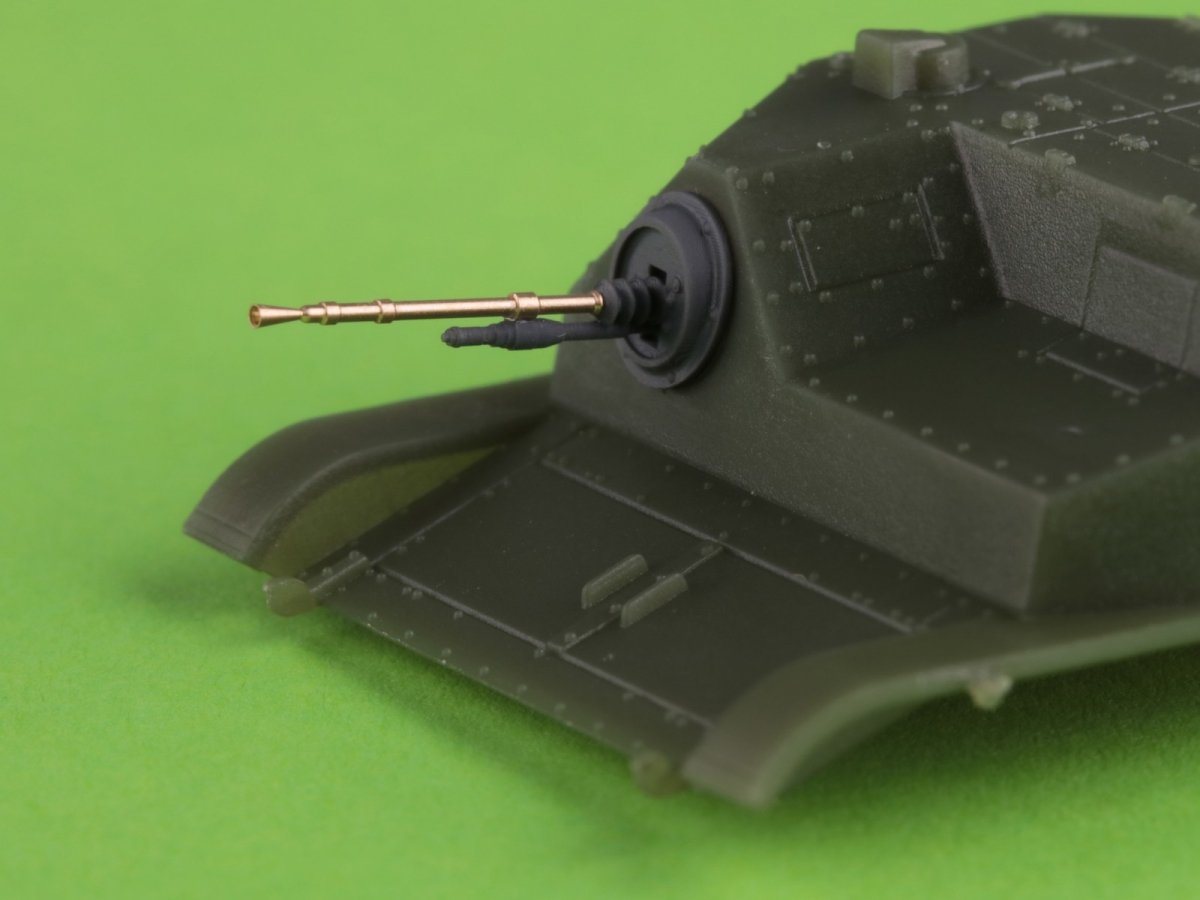 Master GM-72-009 Polska tankietka TKS - Hotchkiss wz.25 w jarzmie (żywica i części toczone) 1/72 – zdjęcie 3
