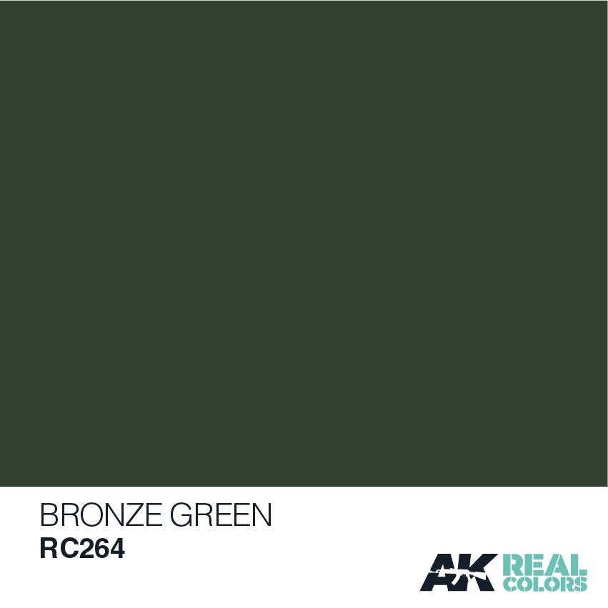 AK Interactive RC264 BRONZE GREEN 10ML – zdjęcie 2