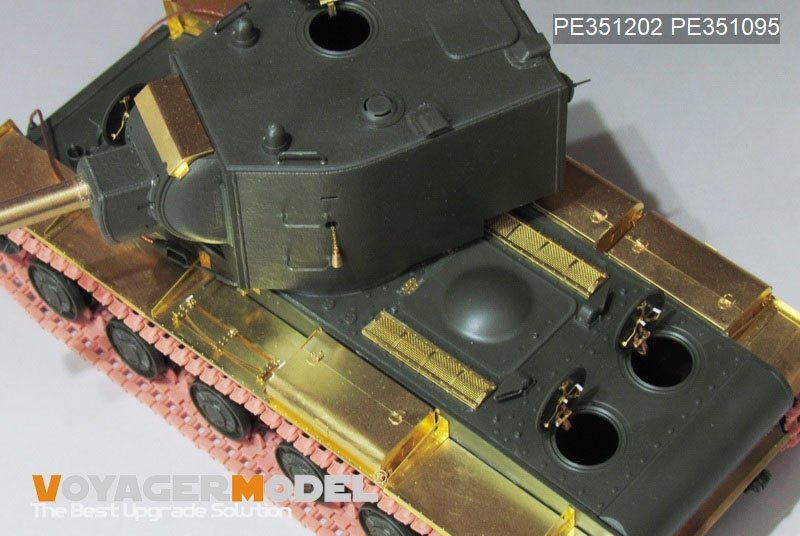 Voyager Model PE351202 WWII Russian KV-2 Basic (B ver include Gun Barrel) (For TAMIYA 35375) 1/35 – zdjęcie 3