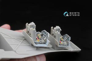 Quinta Studio QD48032 F-16D 3D-Printed &amp;amp; coloured Interior on decal paper (for Hasegawa kit) 1/48 – zdjęcie 8