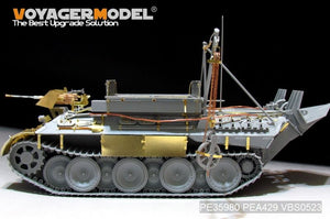 Voyager Model PE35980 WWII German Bergepanther Ausf.A (Late type,Panther G tool holders) Basic For TAKOM 2101 1/35 – imagen 6