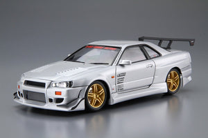 Aoshima 05542 C-WEST BNR34 SKYLINE GT-R 02 (NISSAN) 1/24 – image 3