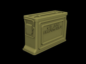 Panzer Art RE35-393 US ammo boxes for 0.3 ammo (metal pattern) 1/35 – image 4