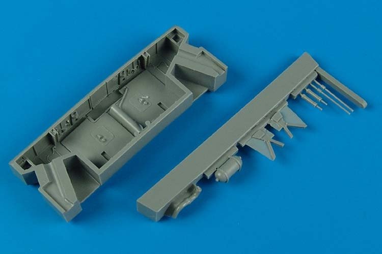 Aires 4542 Hawker Hurricane, baie de train d'atterrissage, échelle 1/48, Italeri