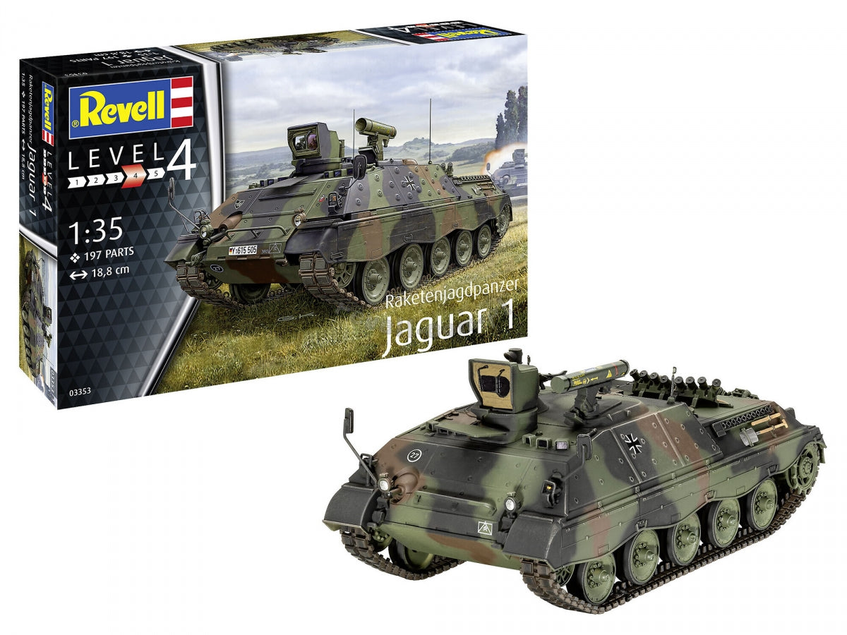 Revell 63353 Raketenjagdpanzer Jaguar 1 Model Set 1/35 – image 2