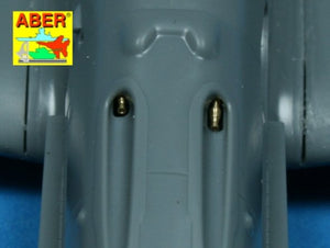 Aber A48 003 Set of 4 barrels tips for German 7.92 mm MG 17 aircraft machine guns (1/48) – image 3