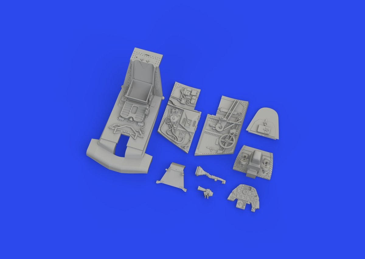 Eduard 672327 Bf 109F cockpit PRINT EDUARD 1/72 – image 4