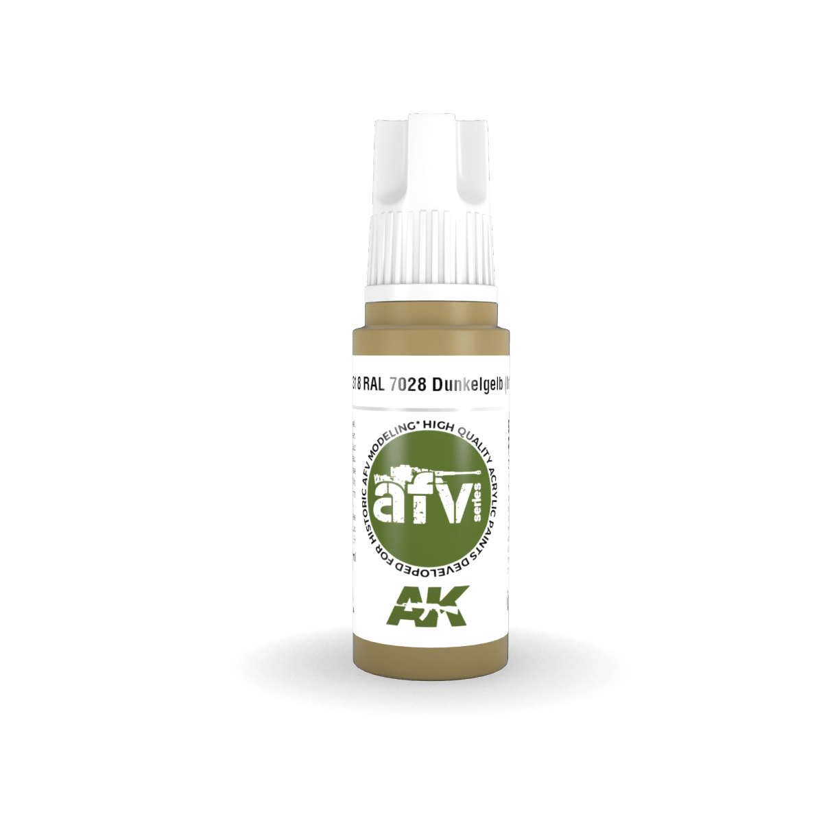 AK Interactive AK11318 RAL 7028 Dunkelgelb (Initial) 17ml – zdjęcie 2