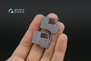 Quinta Studio QD72111 KAMAZ-43509 3D-Printed &amp;amp; coloured Interior on decal paper (Zvezda) 1/72 – zdjęcie 10