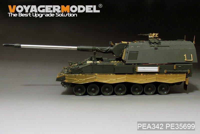 Voyager Model PEA342 Modern German PzH2000 Side skirts (For MENG TS-012) 1/35 – image 6