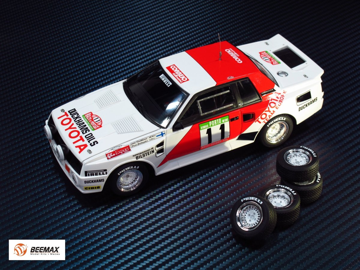 Beemax 24011 Toyota TA64 Celica &amp;#39;84 PORTUGAL RALLY VERSION 1/24 – image 2